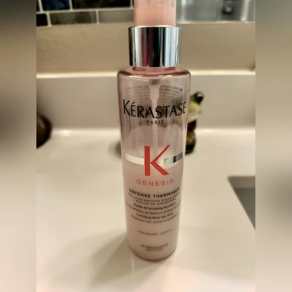 🚫SOLD🚫Kerastase genesis defense thermique heat protectant spray blow dry fluid - Picture 3 of 5